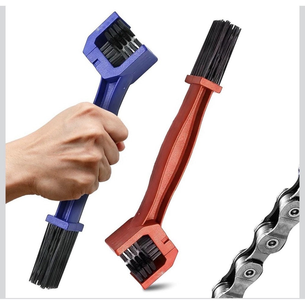 1 Cycling Motorcycle Bike Portable Gear Chain Brush Clean Cleaning Tool